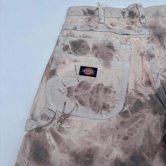 Dyed Dickie Sherwin William Shorts Mens 32 Painter Whites Grunge Artsy - Picture 7 of 8